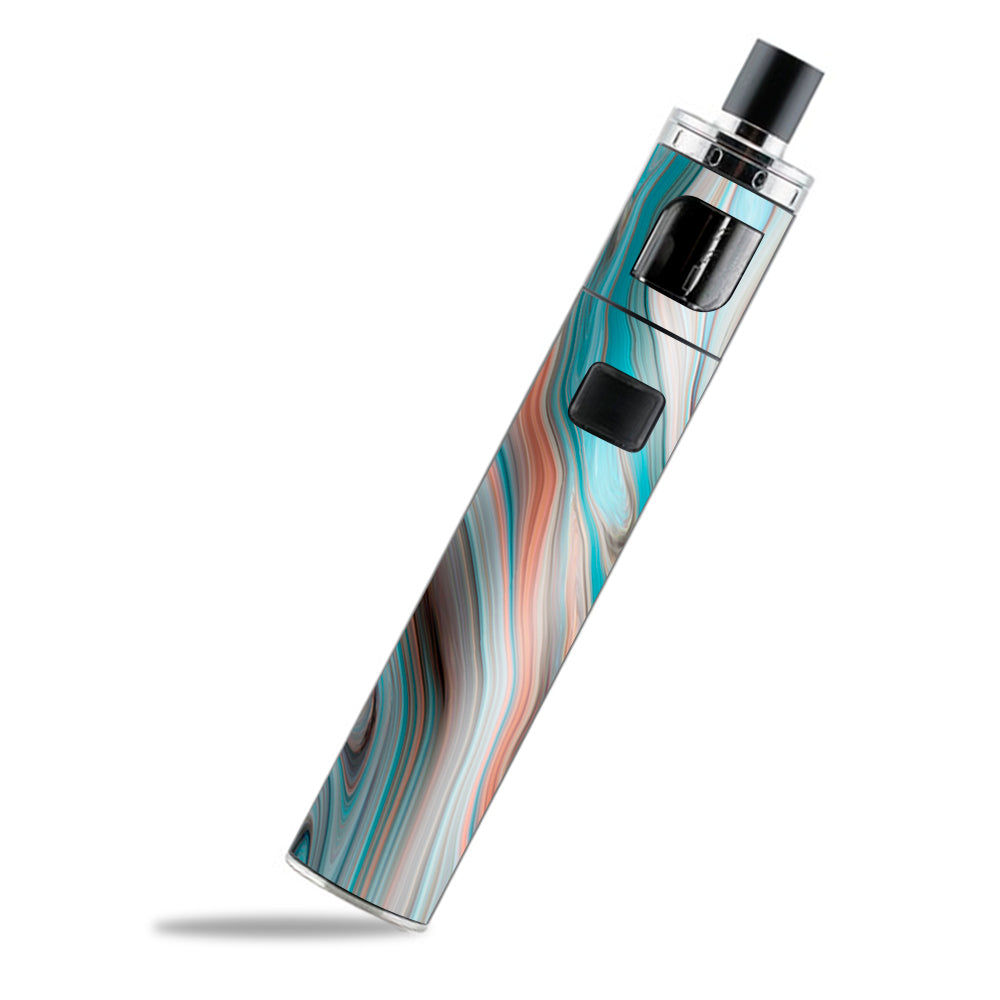  Teal Blue Brown Geode Stone Marble PockeX Aspire Skin