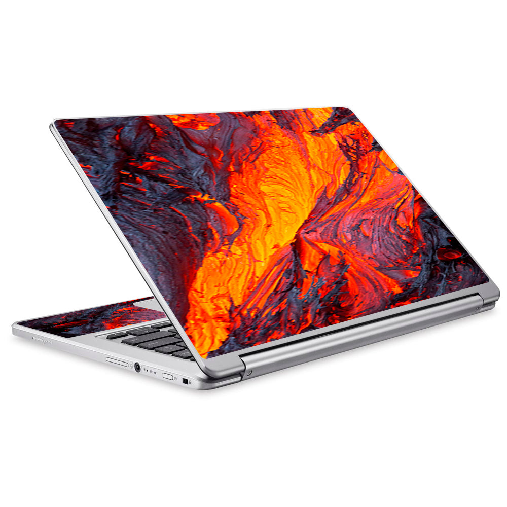  Charred Lava Volcano Ash Acer Chromebook R13 Skin