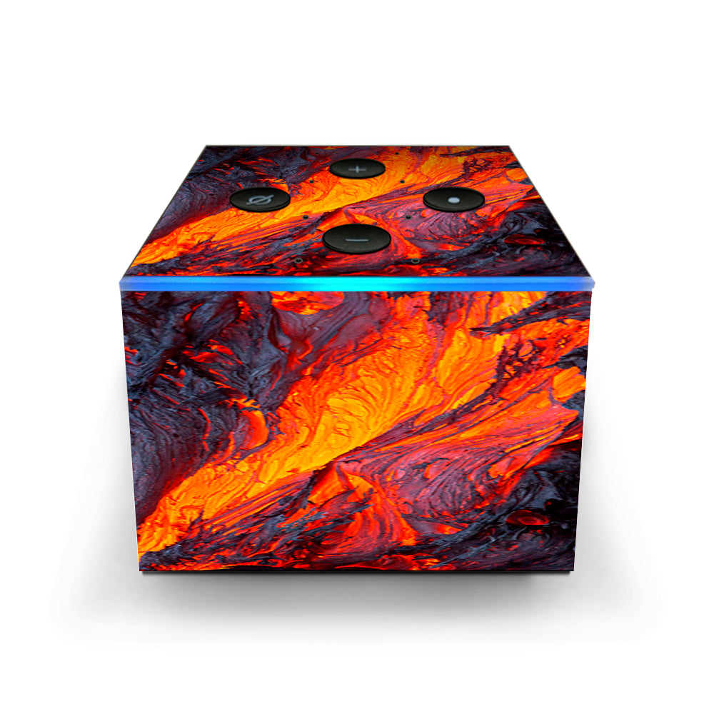  Charred Lava Volcano Ash Amazon Fire TV Cube Skin