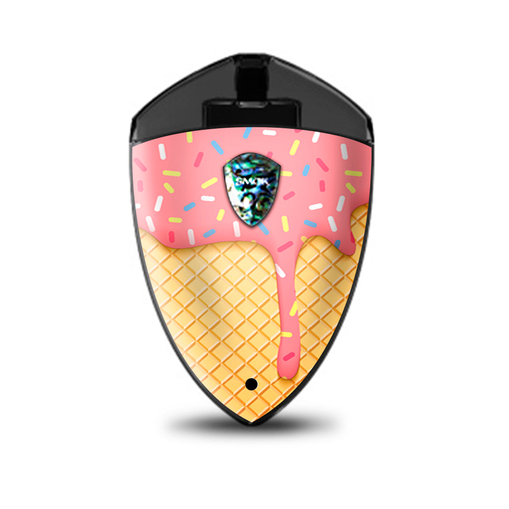  Ice Cream Cone Pink Sprinkles Smok Rolo Badge Skin