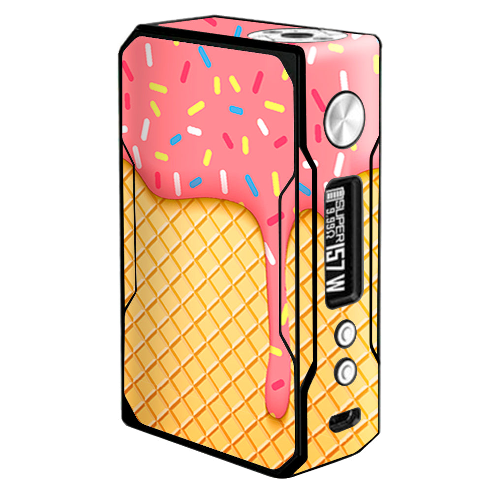  Ice Cream Cone Pink Sprinkles Voopoo Drag 157w Skin