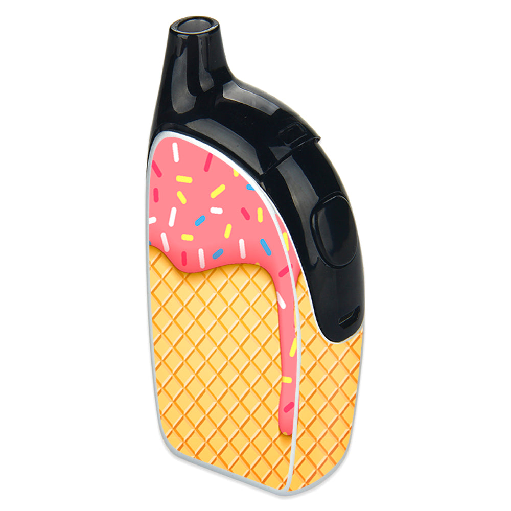  Ice Cream Cone Pink Sprinkles Joyetech Penguin Skin