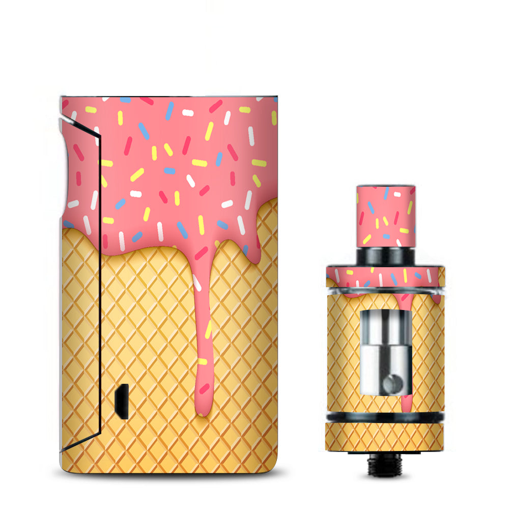  Ice Cream Cone Pink Sprinkles Vaporesso Drizzle Fit Skin