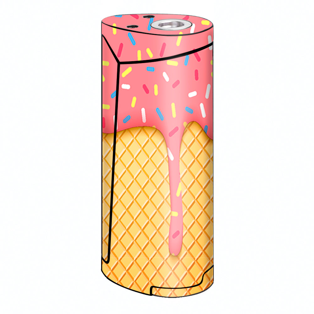  Ice Cream Cone Pink Sprinkles Smok Priv V8 Skin