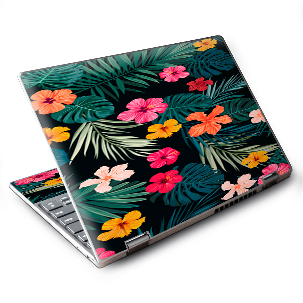  Hibiscus Flowers Tropical Hawaii Lenovo Yoga 710 11.6" Skin