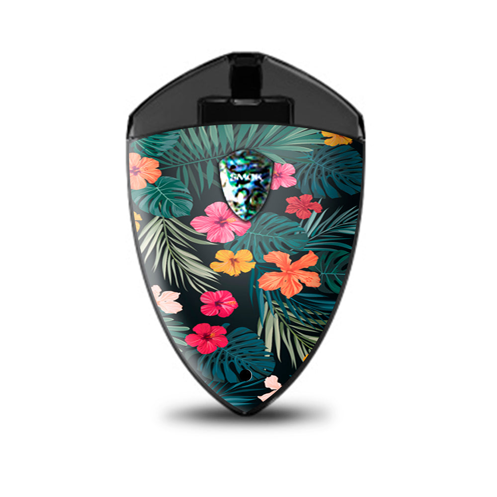  Hibiscus Flowers Tropical Hawaii Smok Rolo Badge Skin