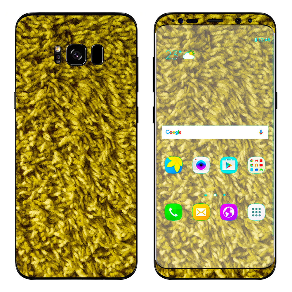  Green Shag Carpet Shagadelic Baby Samsung Galaxy S8 Skin
