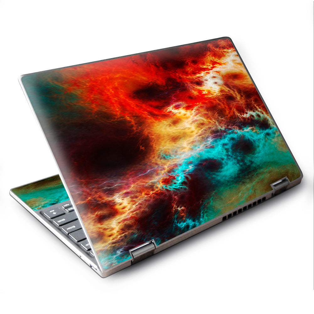  Fire And Ice Mix Lenovo Yoga 710 11.6" Skin