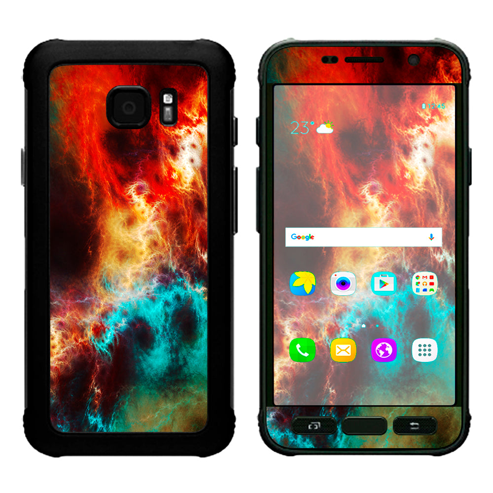  Fire And Ice Mix Samsung Galaxy S7 Active Skin