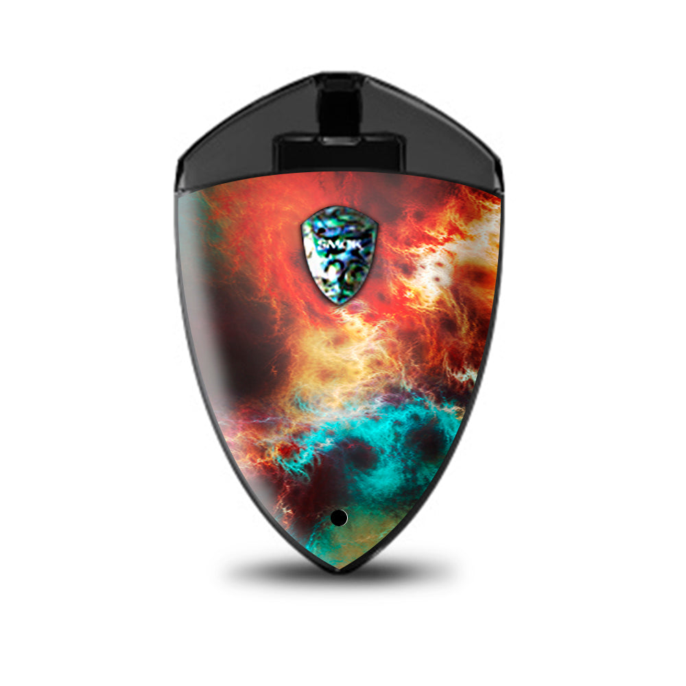  Fire And Ice Mix Smok Rolo Badge Skin