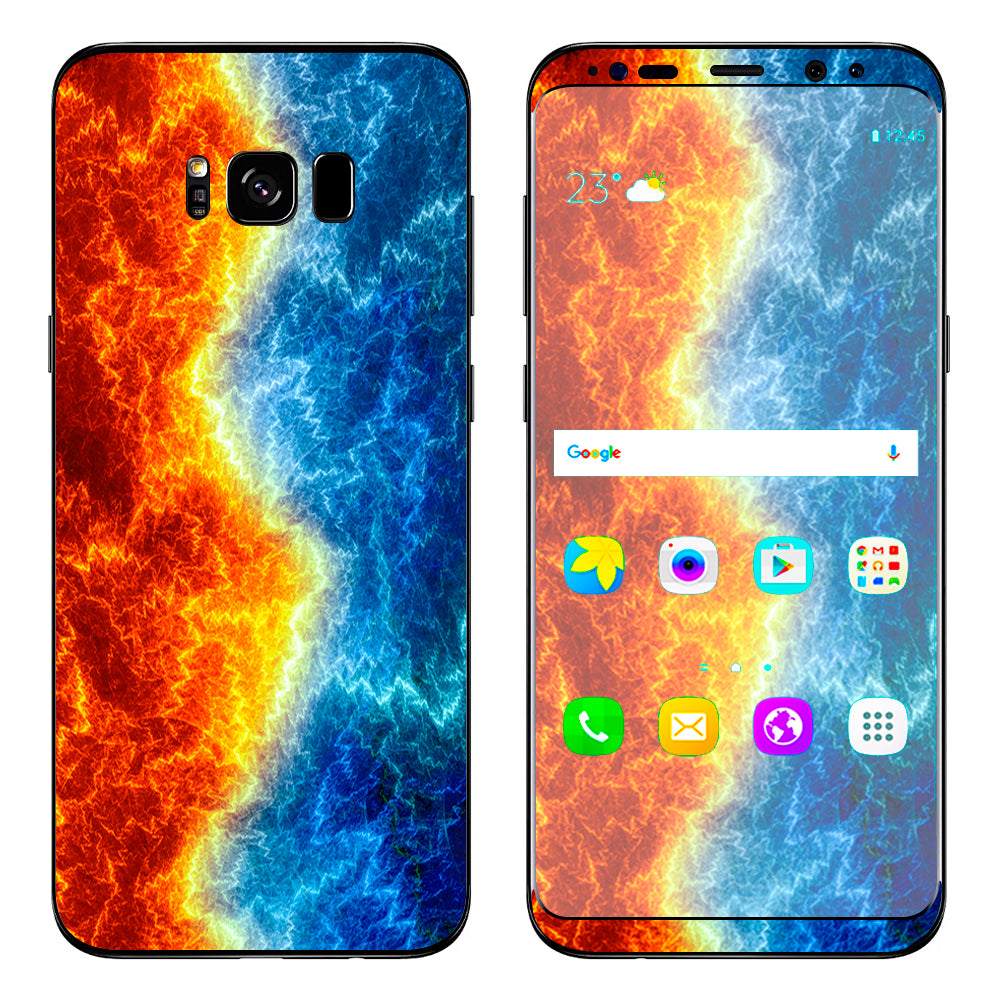  Fire And Ice  Samsung Galaxy S8 Skin