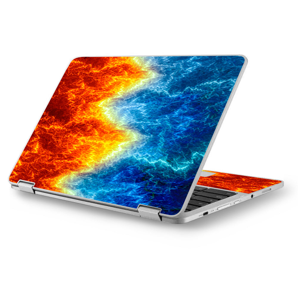  Fire And Ice  Asus Chromebook Flip 12.5" Skin