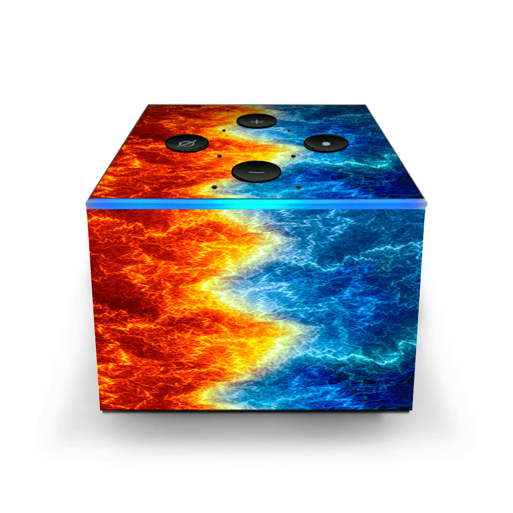  Fire And Ice  Amazon Fire TV Cube Skin