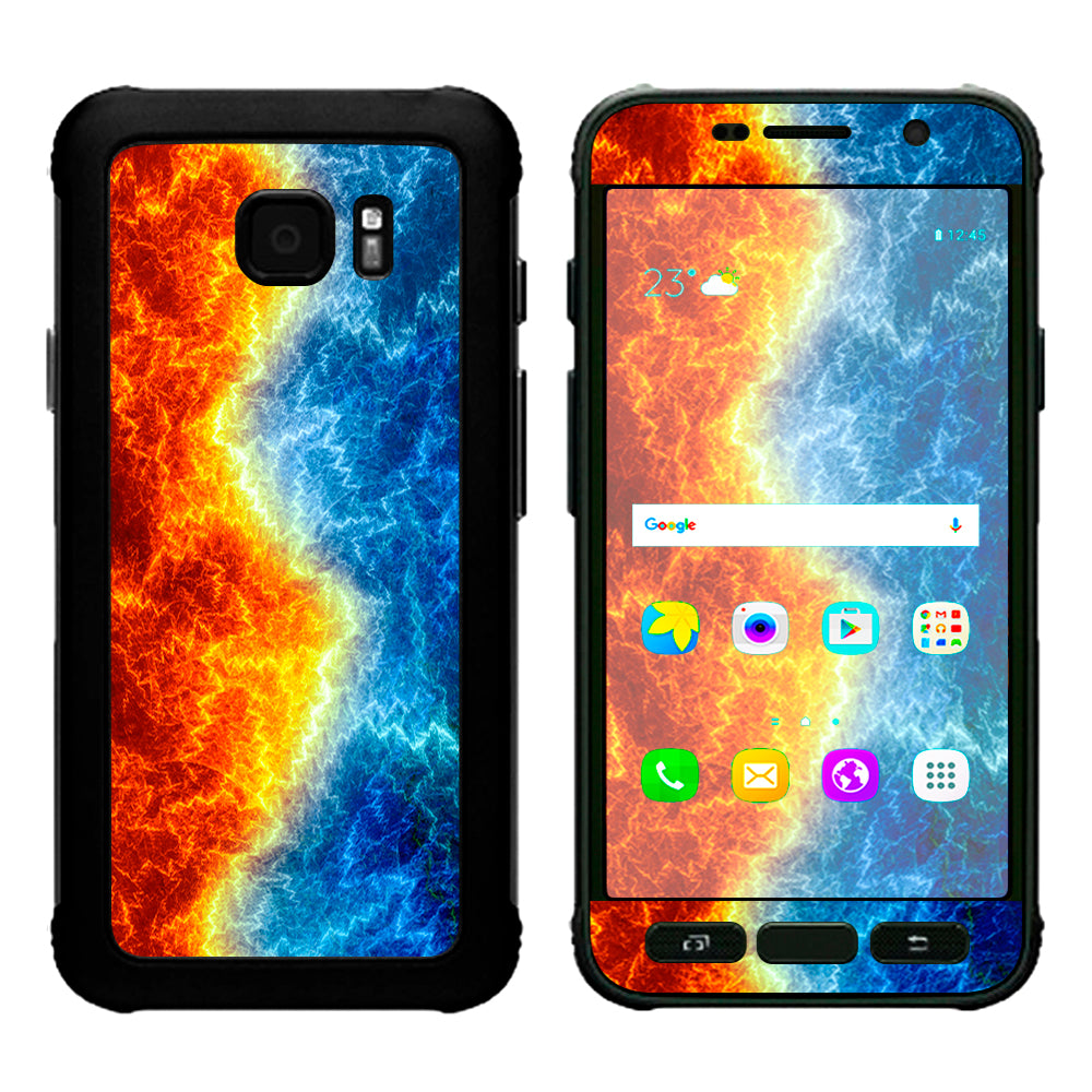  Fire And Ice  Samsung Galaxy S7 Active Skin