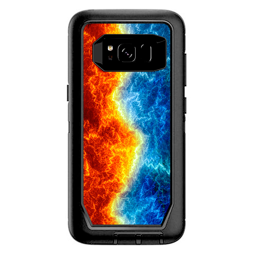  Fire And Ice  Otterbox Defender Samsung Galaxy S8 Skin