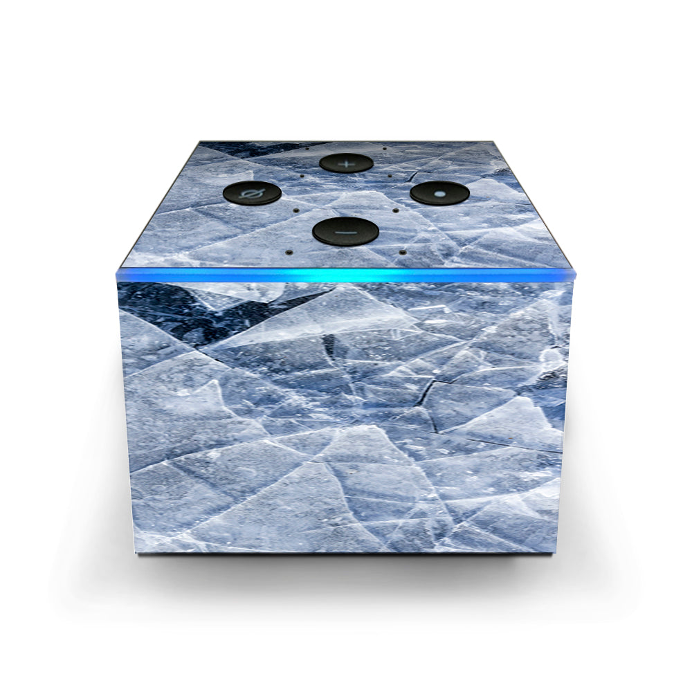  Cracking Shattered Ice Amazon Fire TV Cube Skin