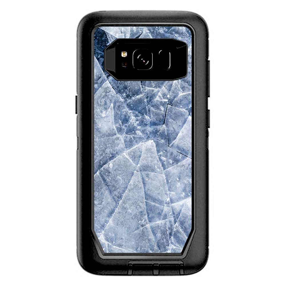  Cracking Shattered Ice Otterbox Defender Samsung Galaxy S8 Skin