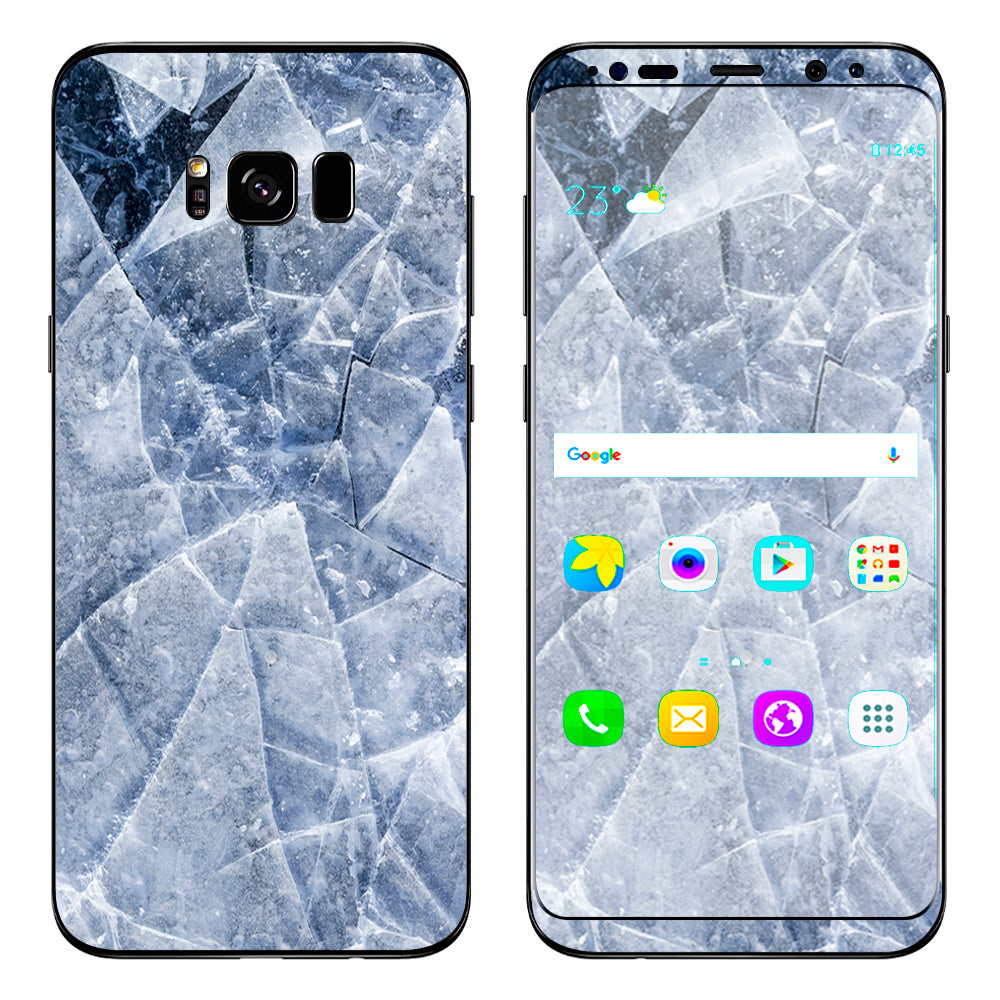  Cracking Shattered Ice Samsung Galaxy S8 Plus Skin