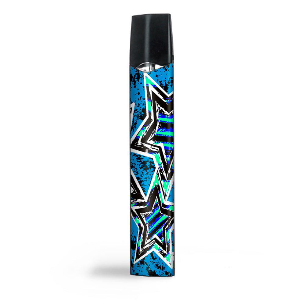  Blue 80'S Pop Art Stars Smok Infinix Ultra Portable Skin