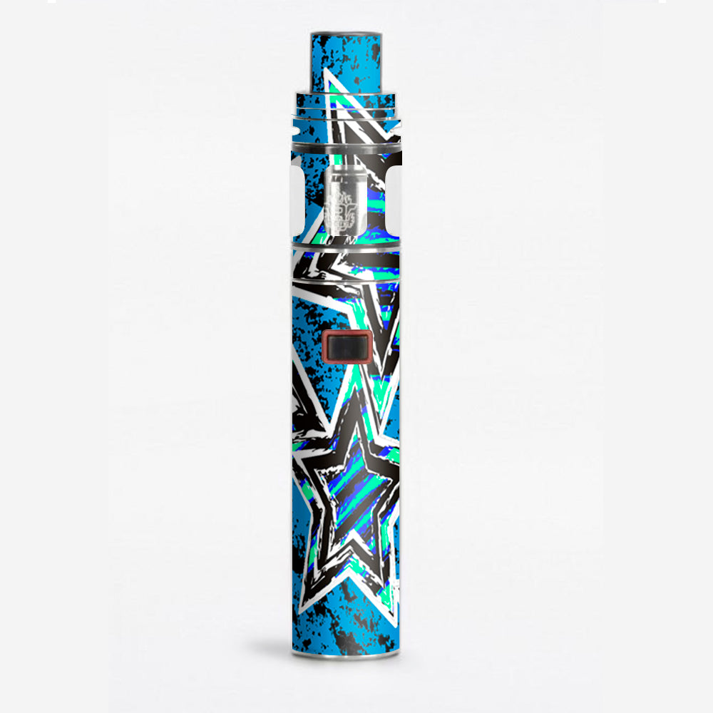  Blue 80'S Pop Art Stars Smok Stick X8 Skin