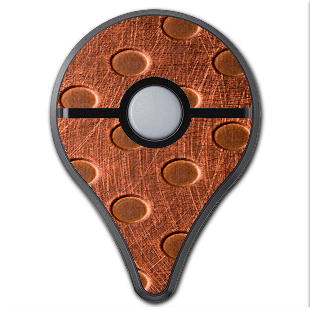  Copper Grid Panel Metal Pokemon Go Plus Skin