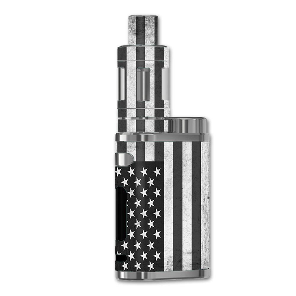  Black White Grunge Flag Usa America eLeaf iStick Pico 75w Skin