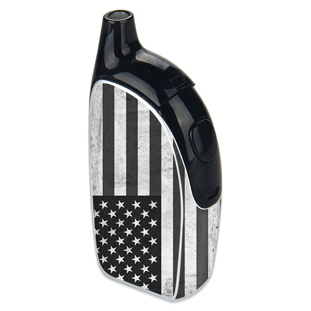  Black White Grunge Flag Usa America Joyetech Penguin Skin