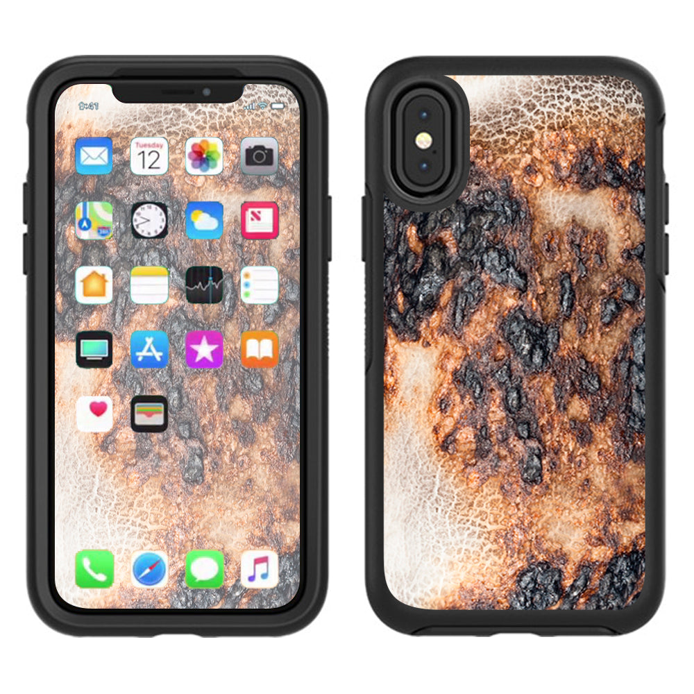  Burnt Marshmallow Fire Smores Otterbox Defender Apple iPhone X Skin