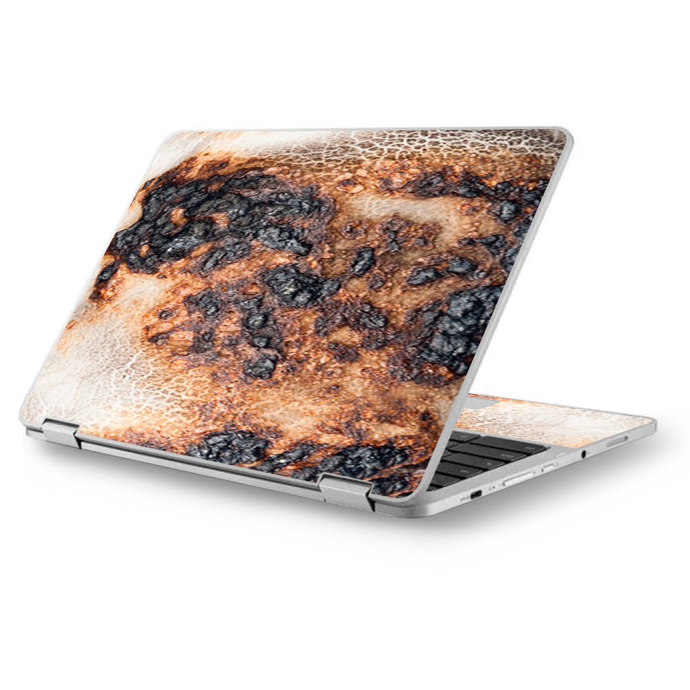  Burnt Marshmallow Fire Smores Asus Chromebook Flip 12.5" Skin