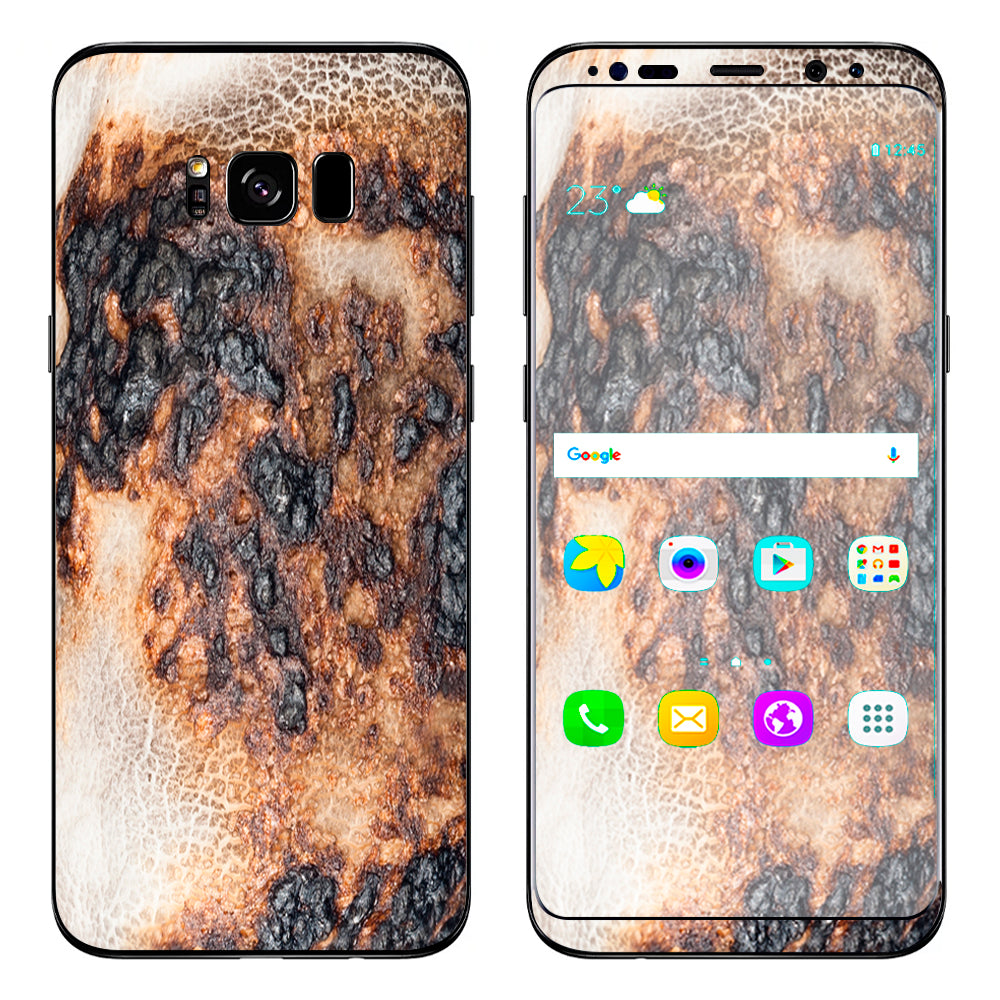  Burnt Marshmallow Fire Smores Samsung Galaxy S8 Plus Skin