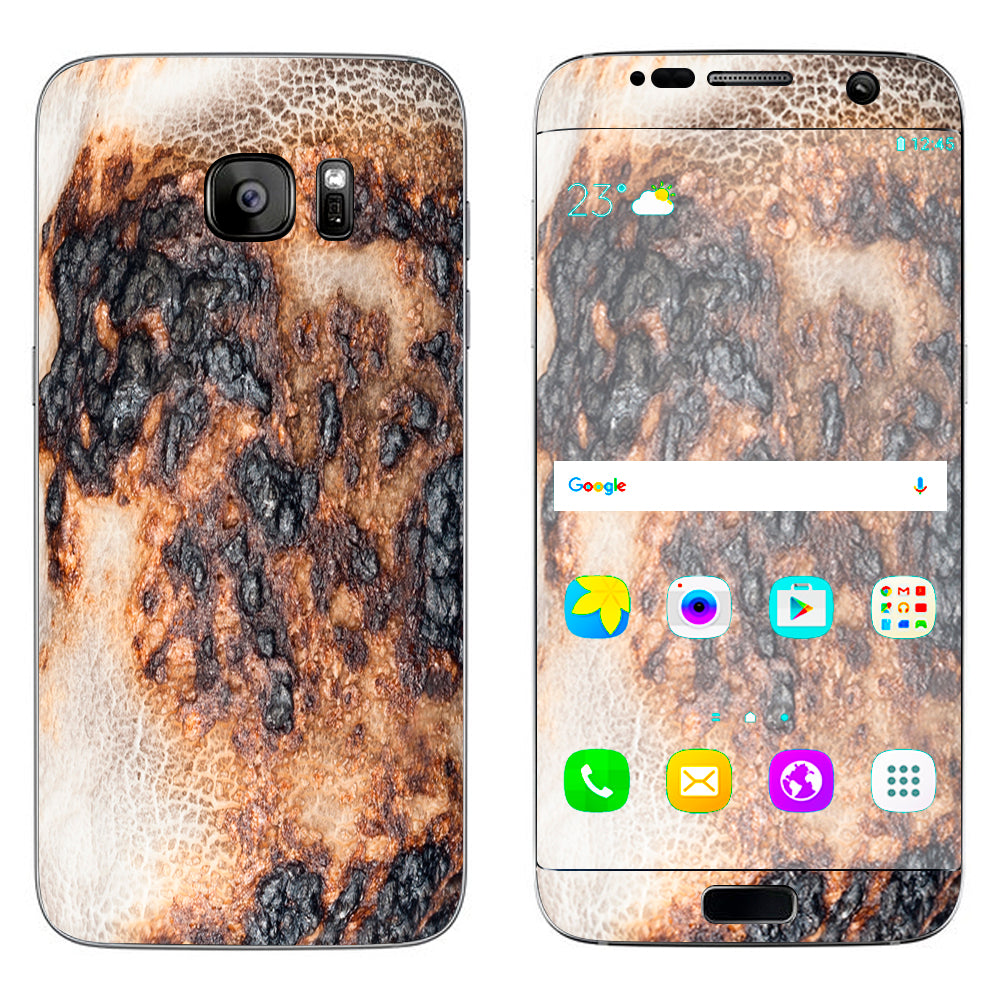  Burnt Marshmallow Fire Smores Samsung Galaxy S7 Edge Skin