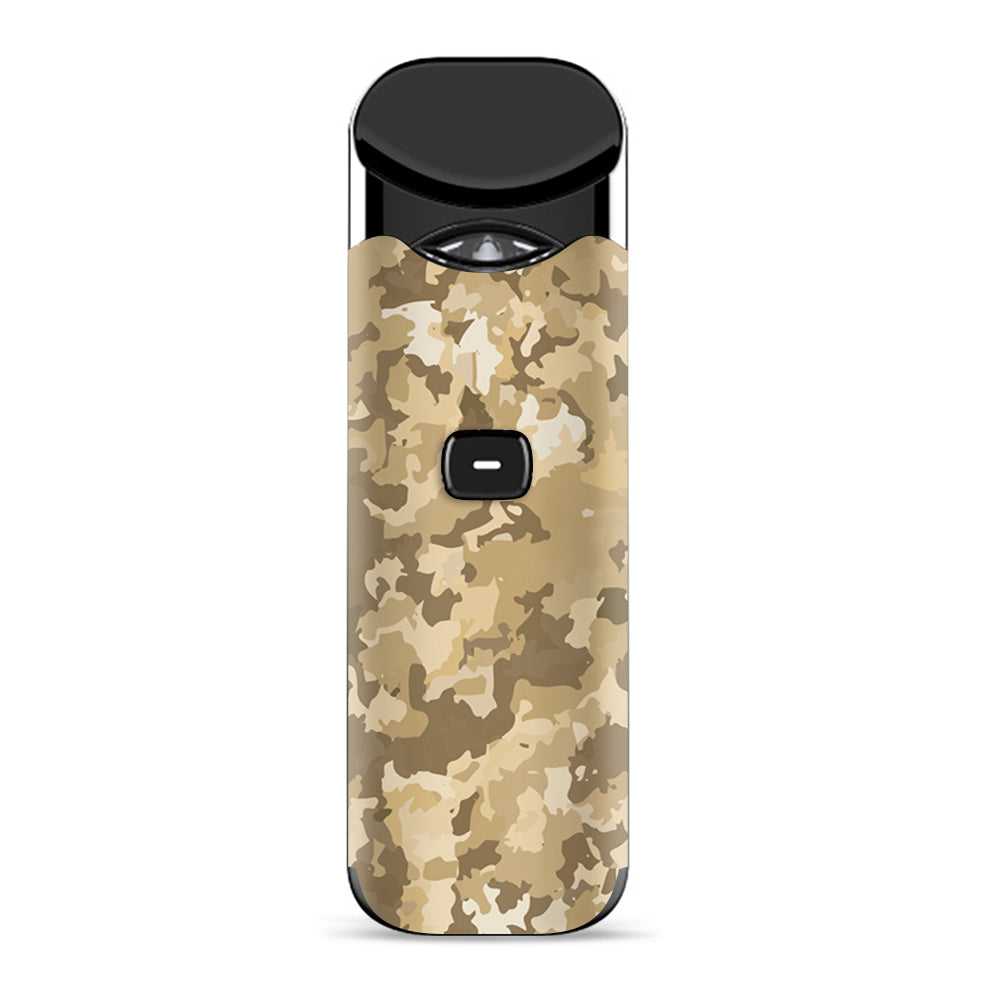  Brown Desert Camo Camouflage Smok Nord Skin