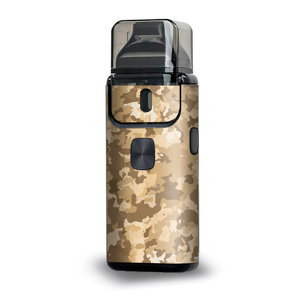  Brown Desert Camo Camouflage Aspire Breeze 2 Skin