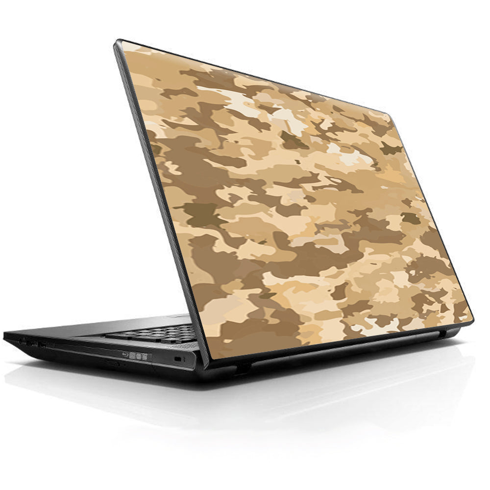  Brown Desert Camo Camouflage HP Dell Compaq Mac Asus Acer 13 to 16 inch Skin
