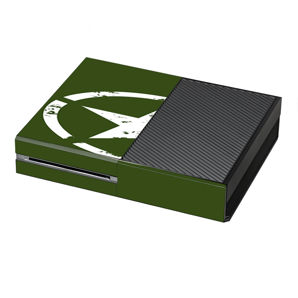  Green Army Star Military Microsoft Xbox One Skin