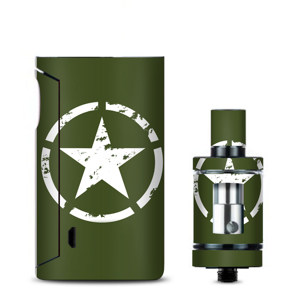  Green Army Star Military Vaporesso Drizzle Fit Skin