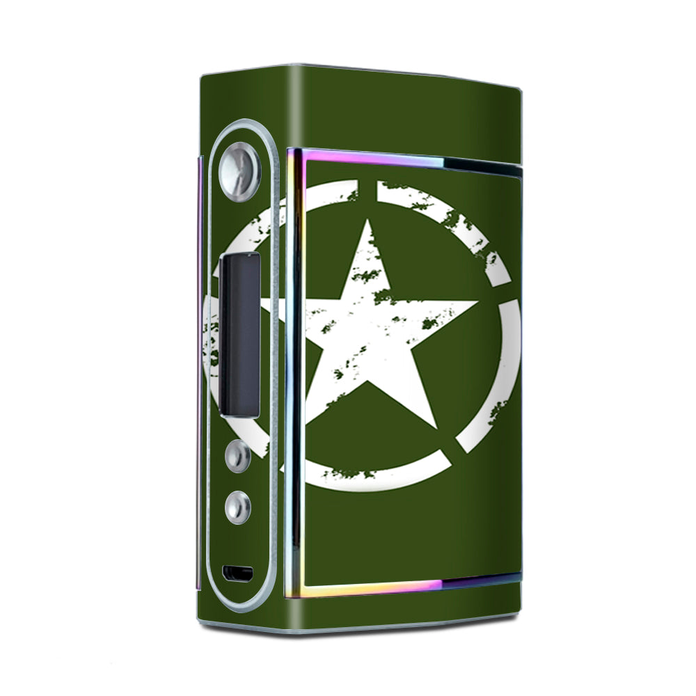  Green Army Star Military Too VooPoo Skin