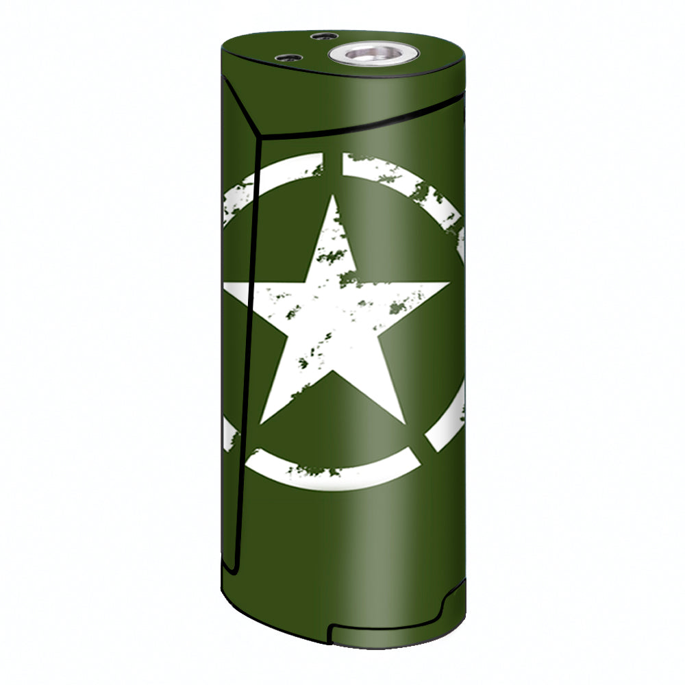  Green Army Star Military Smok Priv V8 Skin