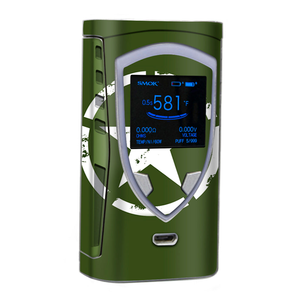  Green Army Star Military Smok Pro Color Skin