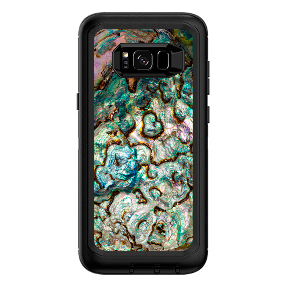  Abalone Shell Gold Underwater Otterbox Defender Samsung Galaxy S8 Plus Skin