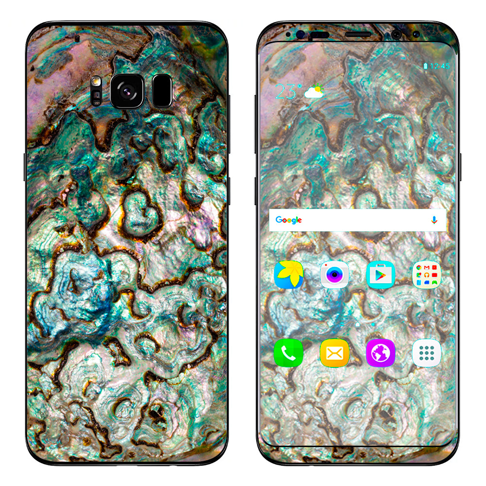  Abalone Shell Gold Underwater Samsung Galaxy S8 Skin