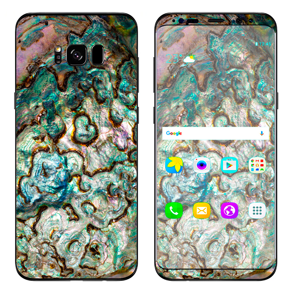  Abalone Shell Gold Underwater Samsung Galaxy S8 Plus Skin