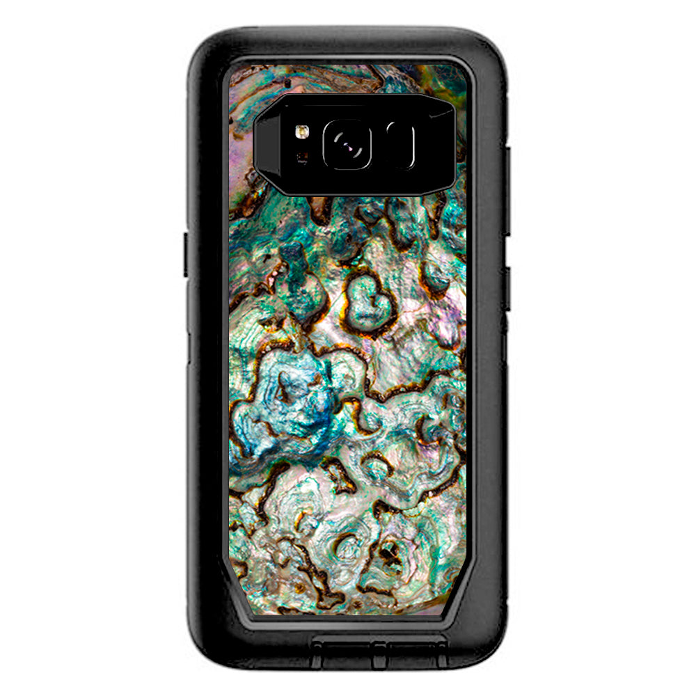  Abalone Shell Gold Underwater Otterbox Defender Samsung Galaxy S8 Skin