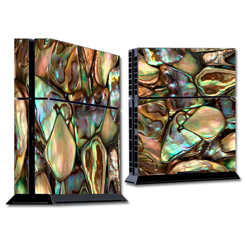  Gold Abalone Shell Large Sony Playstation PS4 Skin