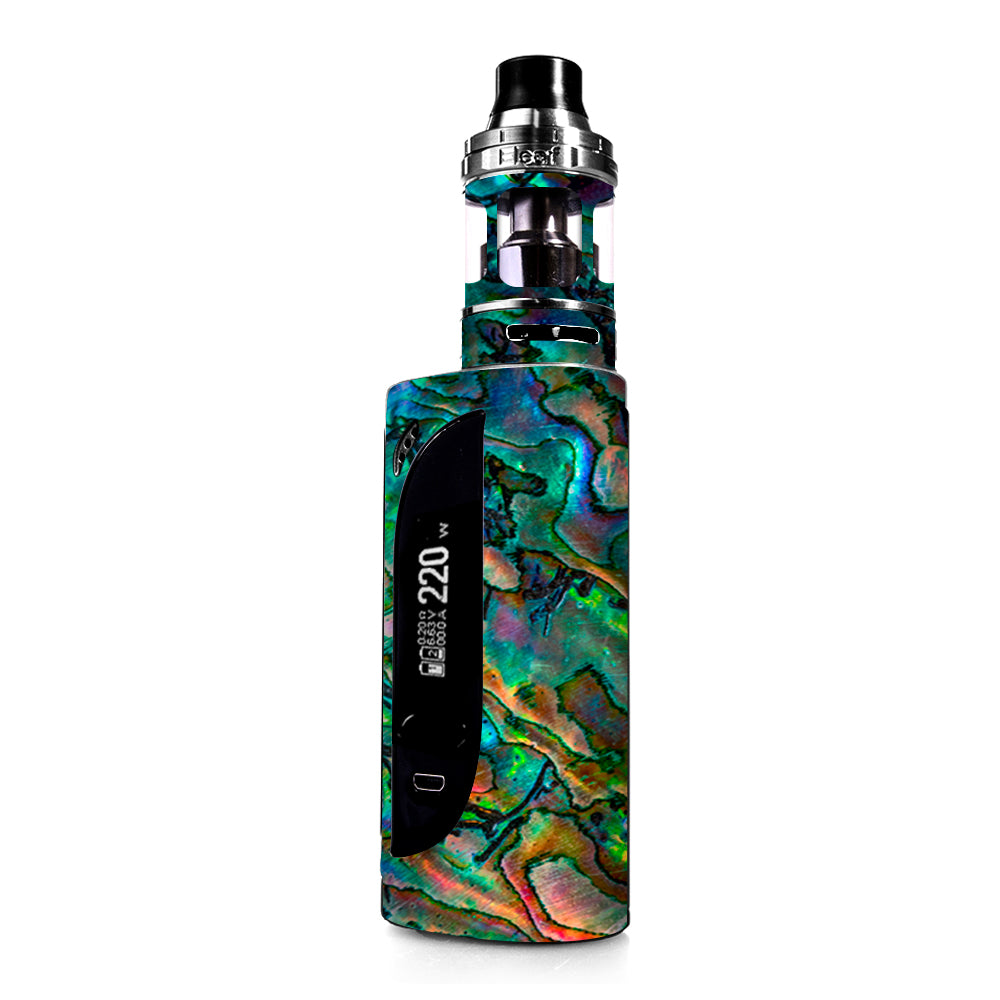  Abalone Shell Swirl Neon Green Opalescent eLeaf IKONN 220 Skin