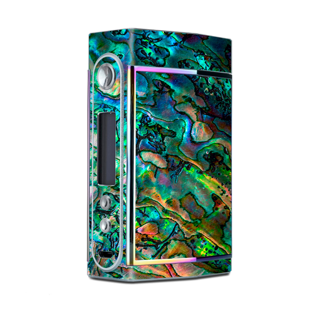  Abalone Shell Swirl Neon Green Opalescent Too VooPoo Skin
