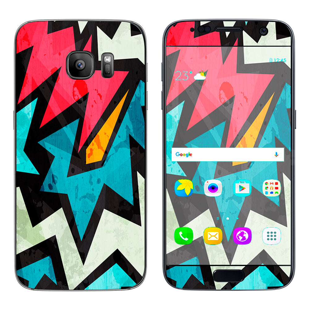  Pop Art Design Samsung Galaxy S7 Skin