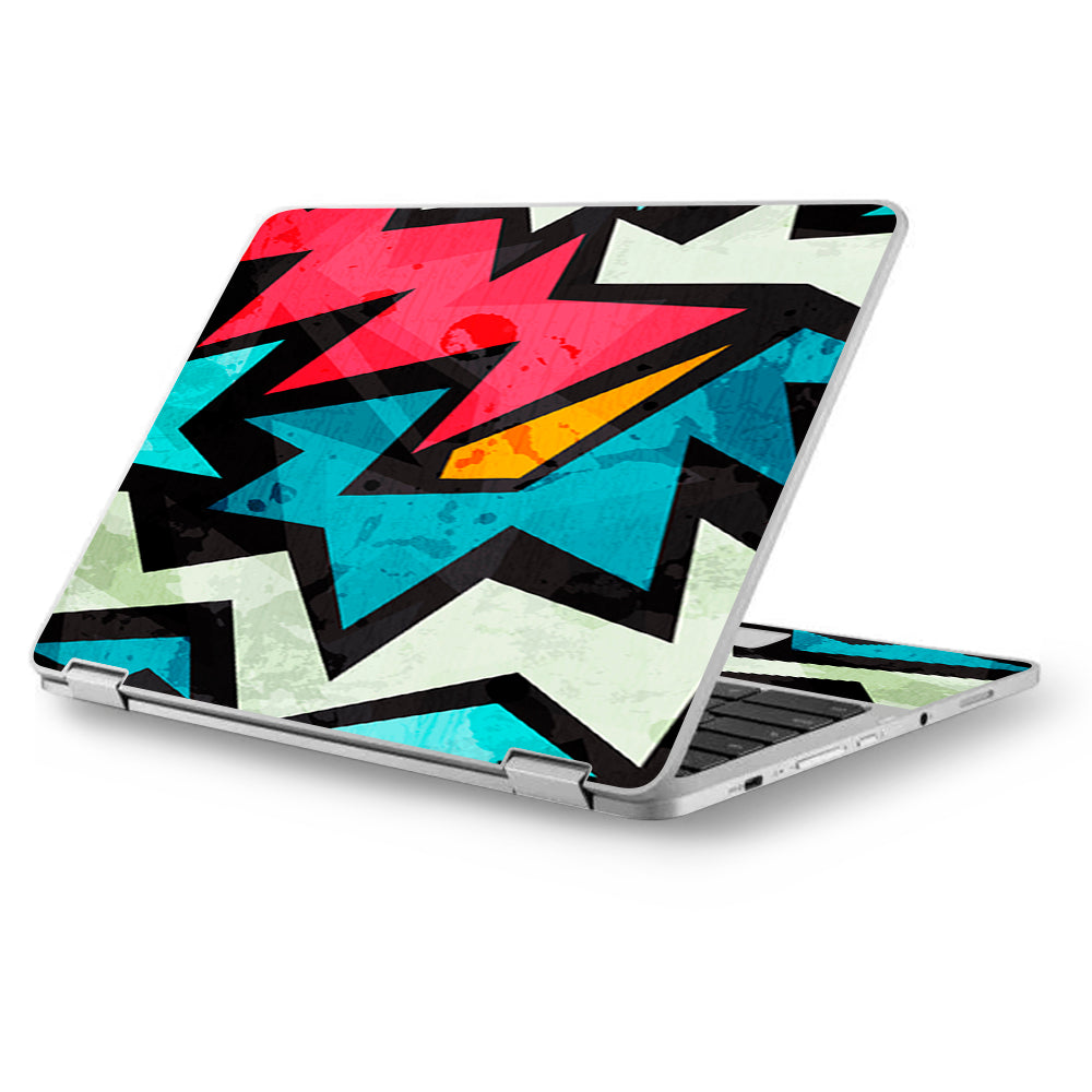  Pop Art Design Asus Chromebook Flip 12.5" Skin