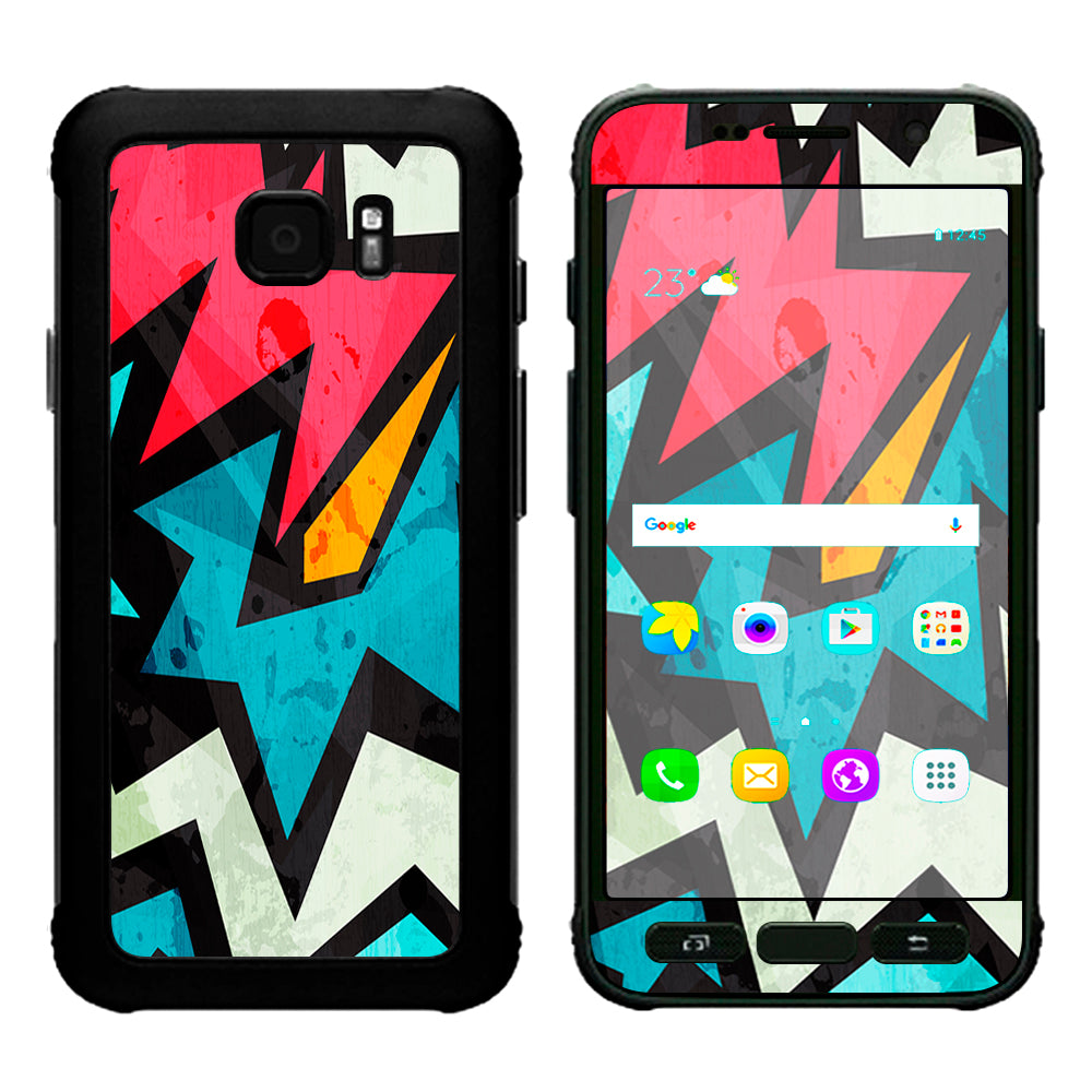  Pop Art Design Samsung Galaxy S7 Active Skin