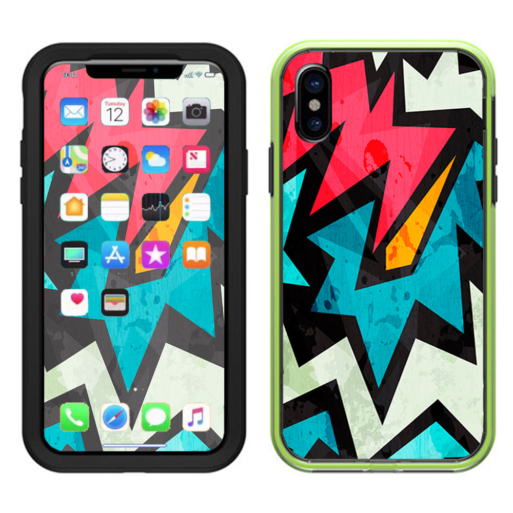  Pop Art Design Lifeproof Slam Case iPhone X Skin